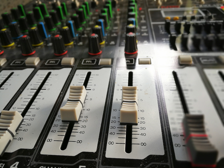 Appliances sound old studio and mixing and film post-production.の写真素材