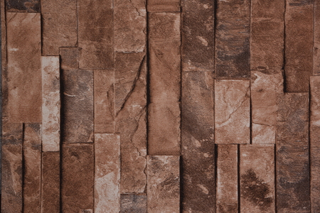 Surface of paper for vintage brick patterned wallpaper.