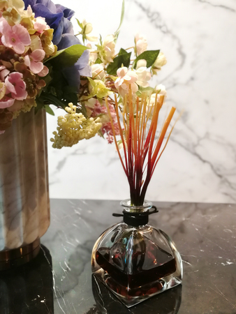 Conditioning perfume in as background