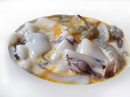 seafood as background or wallpaper.の写真素材