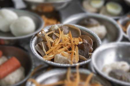 Dim Sum as background or wallpaper.の写真素材