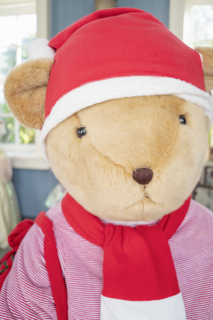 Teddy Bear toys collectibles on an abstract background.の写真素材