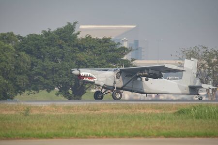 Light aircraft   trainingの写真素材