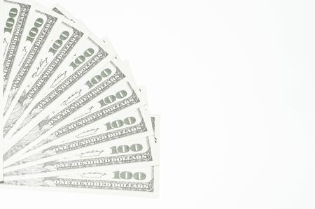 Foreign currency, bitcoin, money, on a white background