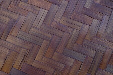 Abstract weave pattern background of bamboo