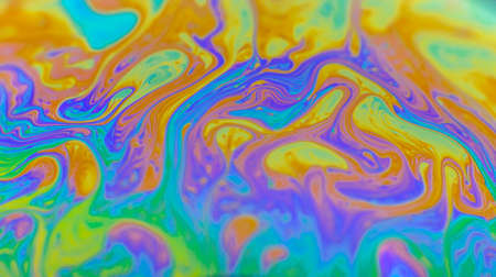 Various colors of watercolor movement