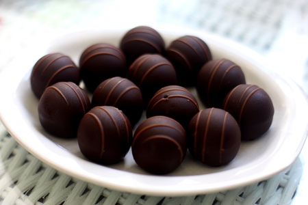 Chocolate Balls の写真素材