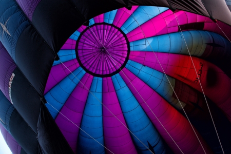 Under Balloonの写真素材