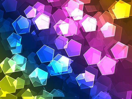 Abstract Bokeh backgroundの写真素材