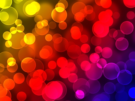 Abstract Bokeh backgroundの写真素材