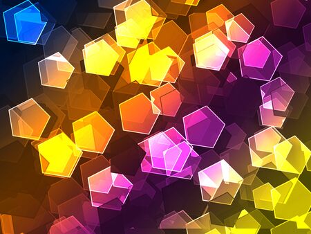 Abstract Bokeh backgroundの写真素材