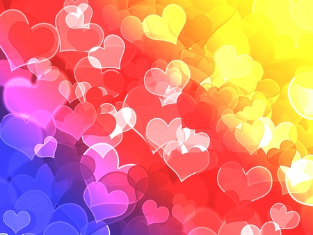 Abstract Bokeh backgroundの写真素材