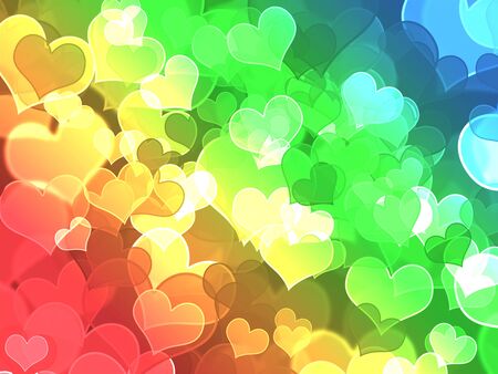 Abstract Bokeh backgroundの写真素材