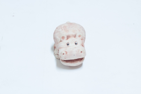 Hippopotamus sculpture