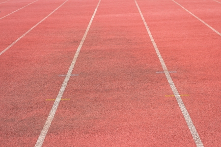 Track in the Stadium Mae Fah Luang University Thailandの写真素材
