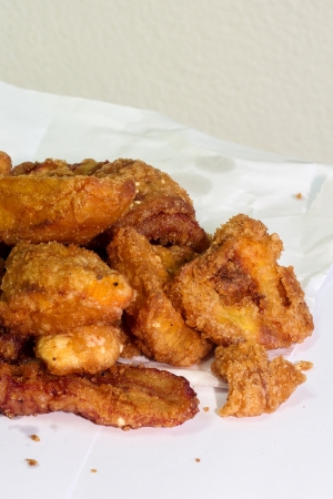 Fried bananas - Thailand foodsの写真素材