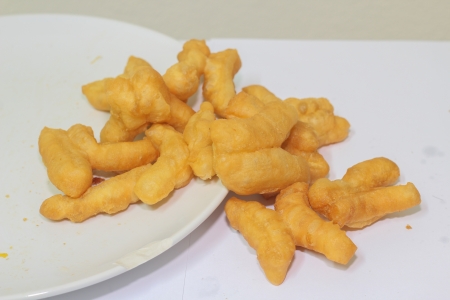 Deep-fried dough stick Thai foods の写真素材