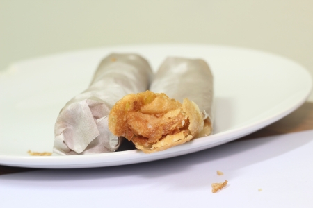 Roti thai foods kind of Indian food made of flour in Thailandの写真素材