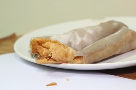 Roti thai foods kind of Indian food made of flour in Thailandの写真素材