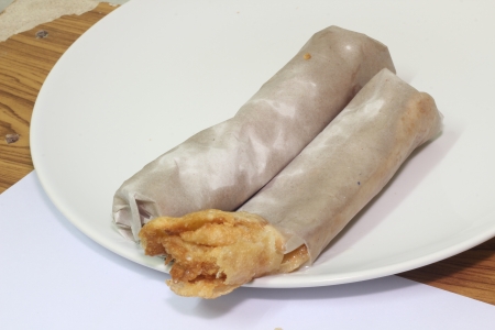 Roti thai foods kind of Indian food made of flour in Thailandの写真素材