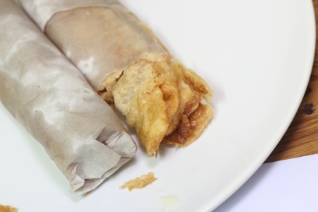 Roti thai foods kind of Indian food made of flour in Thailandの写真素材