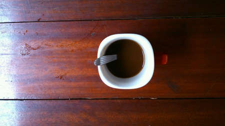 A cup of coffee.の素材