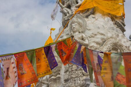 Historical Background Of Wat Sang Kaewの写真素材