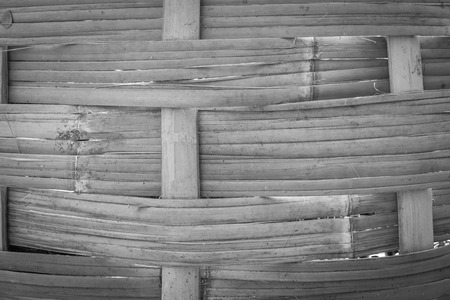 bamboo fence background dark filterの写真素材