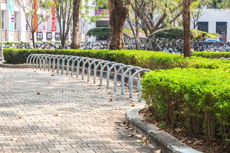 bicycle parkingの写真素材
