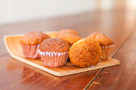 Homemade Banana cakeの写真素材