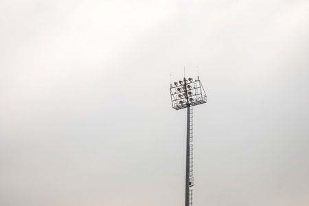 Stadium lightsの写真素材
