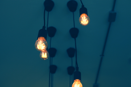 Vintage lampの写真素材