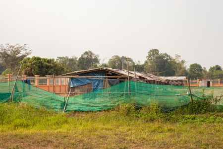 Construction worker's houseの写真素材