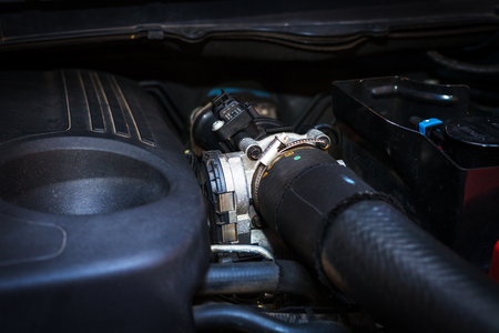 Maintenance of diesel engine.の写真素材