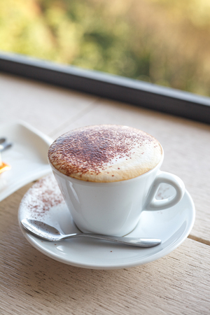 cappuccino coffeeの写真素材