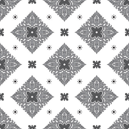 Colorful landscape cartoon style,  mountain and trees, Green field and hills landscape, background landscape vector.のイラスト素材