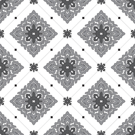 Colorful landscape cartoon style,  mountain and trees, Green field and hills landscape, background landscape vector.のイラスト素材