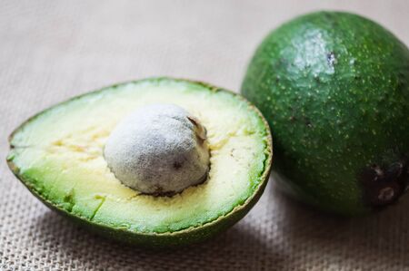 avocado closeup