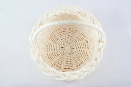 wicker basketsの写真素材