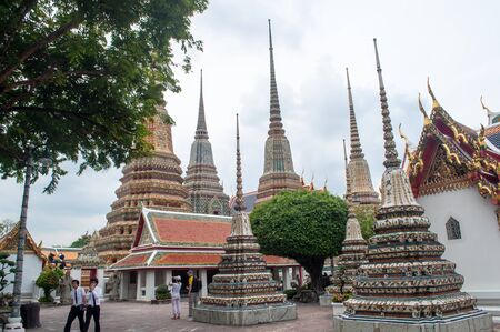 Wat Pho in Bangkok, Thailandのeditorial素材