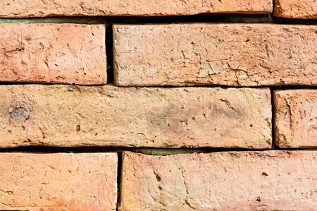old red brick wall texture background