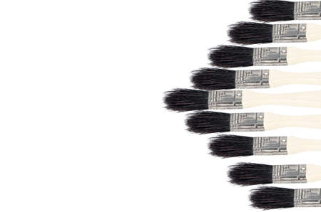Paint brush isolated on a white background