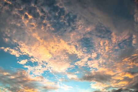 Image of Night is Coming Fiery Backdropの写真素材