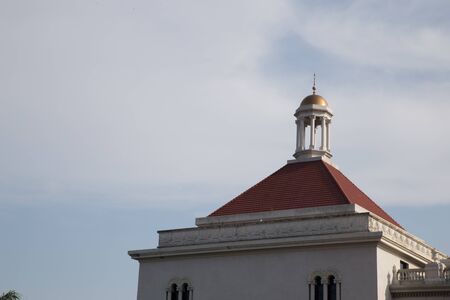 nfront of CL building at Assumption University, Thailand.のeditorial素材