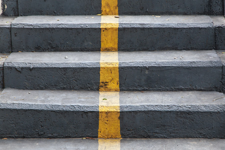 Stairs of the overpass in the cityの写真素材