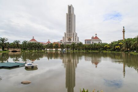 Assumption University - Suvarnabhumi Campus. Bangkok, Thailandのeditorial素材