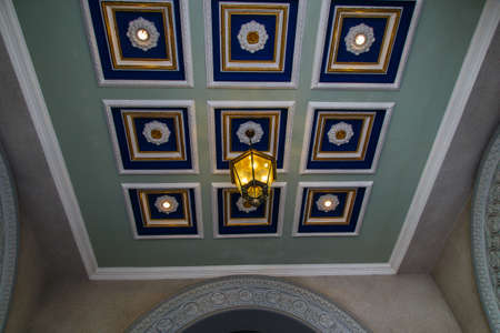 Lighting decor, Warm lighting coming out from beautiful lamps.
