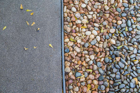 Stones and Pebbles Texture Backgroundの写真素材