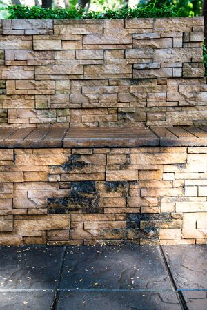 Stone wall texture ideas to use as background.の写真素材