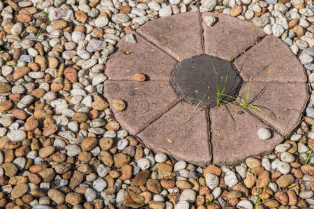 Stones and Pebbles Texture Backgroundの写真素材
